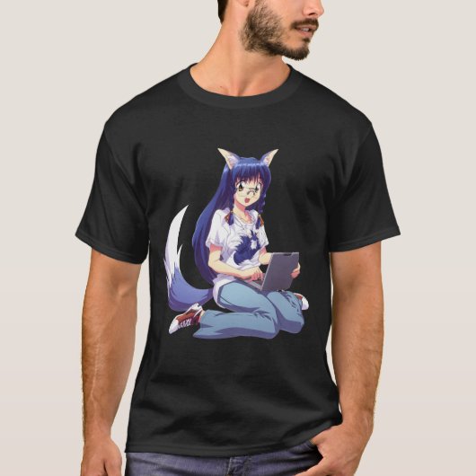 Anime-Aussenseiter T-Shirt (Vorderseite)