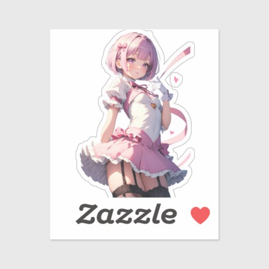 Anime Beauty Aufkleber (Blatt)