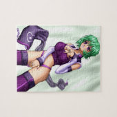 Anime bedecken oben Mädchen Puzzle (Horizontal)