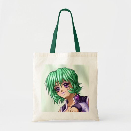 Anime bedecken oben Mädchen Tragetasche (Vorne)