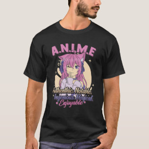 Anime Bedeutung Authentisch Bemerkenswert Genial M T-Shirt