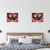 Anime-Befehl für die Flammen, Einbinden des benutz Bilderwand Sets (Schlafzimmer)