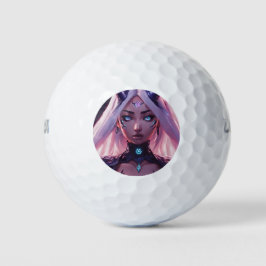 Anime bezieht sich auf einen Animationsstil, der v Golfball