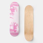 Anime Big Eyes Skateboard Deck (Vorderseite)