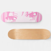 Anime Big Eyes Skateboard Deck (Horizontal)
