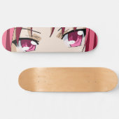 Anime Big Eyes Skateboard Deck (Horizontal)