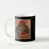Anime Bigfoot Ramen Japanese Funny Kawaii Gift Men Kaffeetasse (Links)