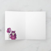 Anime Birthday Card für Tochter Karte (Innenseite)