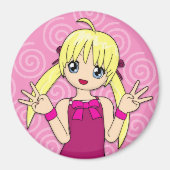 Anime Birthday Magnet (Vorne)