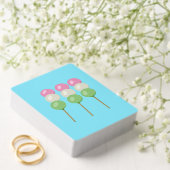 Anime Blue Pastel Dango Classic Spielkarten (Insitu (Hochzeit))