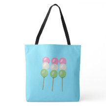 Anime Blue Pastel Dango Tasche