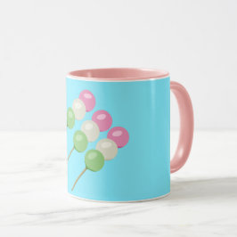 Anime Blue Pastel Dango Tasse