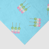 Anime Blue Pastel Dango Tissue Paper Seidenpapier (Detail)