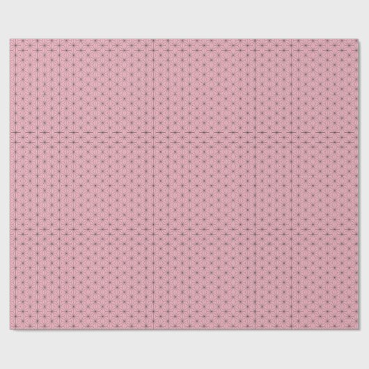 Anime-Blume-Muster Geschenkpapier (Flach)