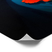 Anime Blume Queen Poster (Ecke)