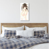 Anime Boobss "Innocent" SingleZ Canvas Prints Leinwanddruck (Insitu (Schlafzimmer))