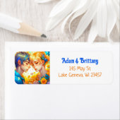 Anime Boy and Girl Floral Couple Themed (Insitu)