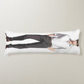 Anime Boy Handsome Ikemen Seitenschläferkissen (Vorderseite)