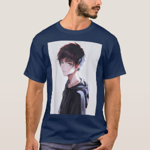 Anime Boy Kawaii Ästhetik Japanisch Otaku4445 T-Shirt
