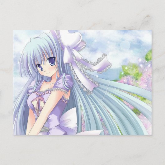 Anime Bride Postcard Postkarte (Vorderseite)