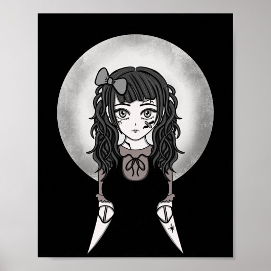 Anime Broken Doll Gothic Lolita Poster (Vorne)