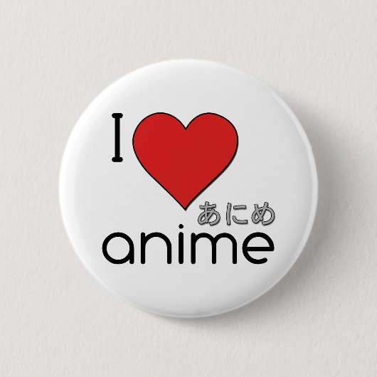 Anime Button (Vorderseite)