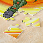 Anime-Camouflage-Roboter Puzzle (Seite)