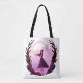 Anime-Candy-Totentasche Tasche (Vorderseite)