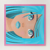 ANIME CARTOON MÄDCHEN PUZZLE (Horizontal)