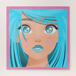 ANIME CARTOON MÄDCHEN PUZZLE