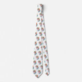 Anime Cartoon Rainbow Unicorn Necktie Krawatte (Vorderseite)