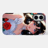 Anime Case-Mate iPhone Hülle (Rückseite (Horizontal))