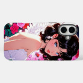 Anime Case-Mate iPhone Hülle (Rückseite (Horizontal))