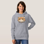 Anime Cat Face Hoodie (Vorne ganz)