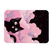 Anime Cat Magnet (Horizontal)