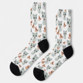 Anime Cat Socken (Linkes Detail)