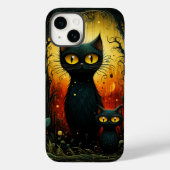 Anime Cats Art Case-Mate iPhone Hülle (Rückseite)