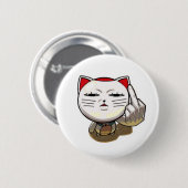 Anime Character Funny Gezeichnet Button (Vorne & Hinten)