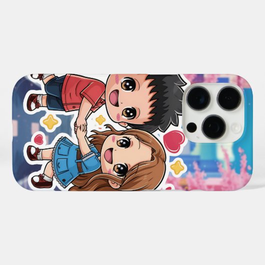 Anime Character Phone Case Design (Rückseite (Horizontal))