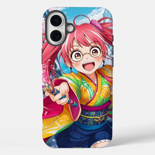 Anime Character Phone Case Design (Rückseite)