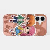 Anime Character Phone Case Design iPhone 16 Hülle (Rückseite (Horizontal))