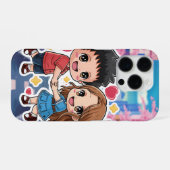 Anime Character Phone Case Design iPhone Hülle (Rückseite (Horizontal))