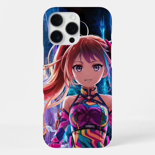 Anime Character Phone Case Design iPhone Hülle (Rückseite)