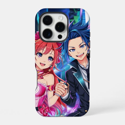 Anime Character Phone Case Design iPhone Hülle (Rückseite)