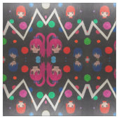Anime-Charakter-heller Entwurf Stoff (Muster)