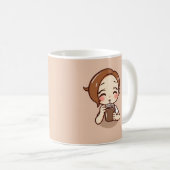 Anime Chibi Girmit Kaffee Kaffeetasse (VorderseiteRechts)