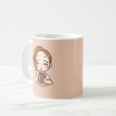 Anime Chibi Girmit Kaffee Kaffeetasse (Vorderseite Links)