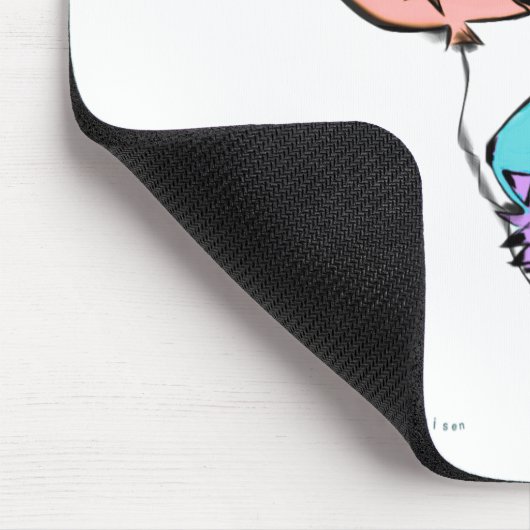 Anime Chibi Welpe Mousepad (Ecke)