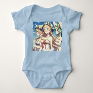 Anime Chor Baby Strampler