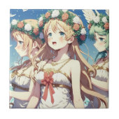 Anime Chor Fliese (Vorderseite)